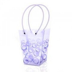 Vriendschappelijke Eco past het Plastiek van Bloemcarry bags printing pp met het Hangen voor Ingemaakte Installatie aan